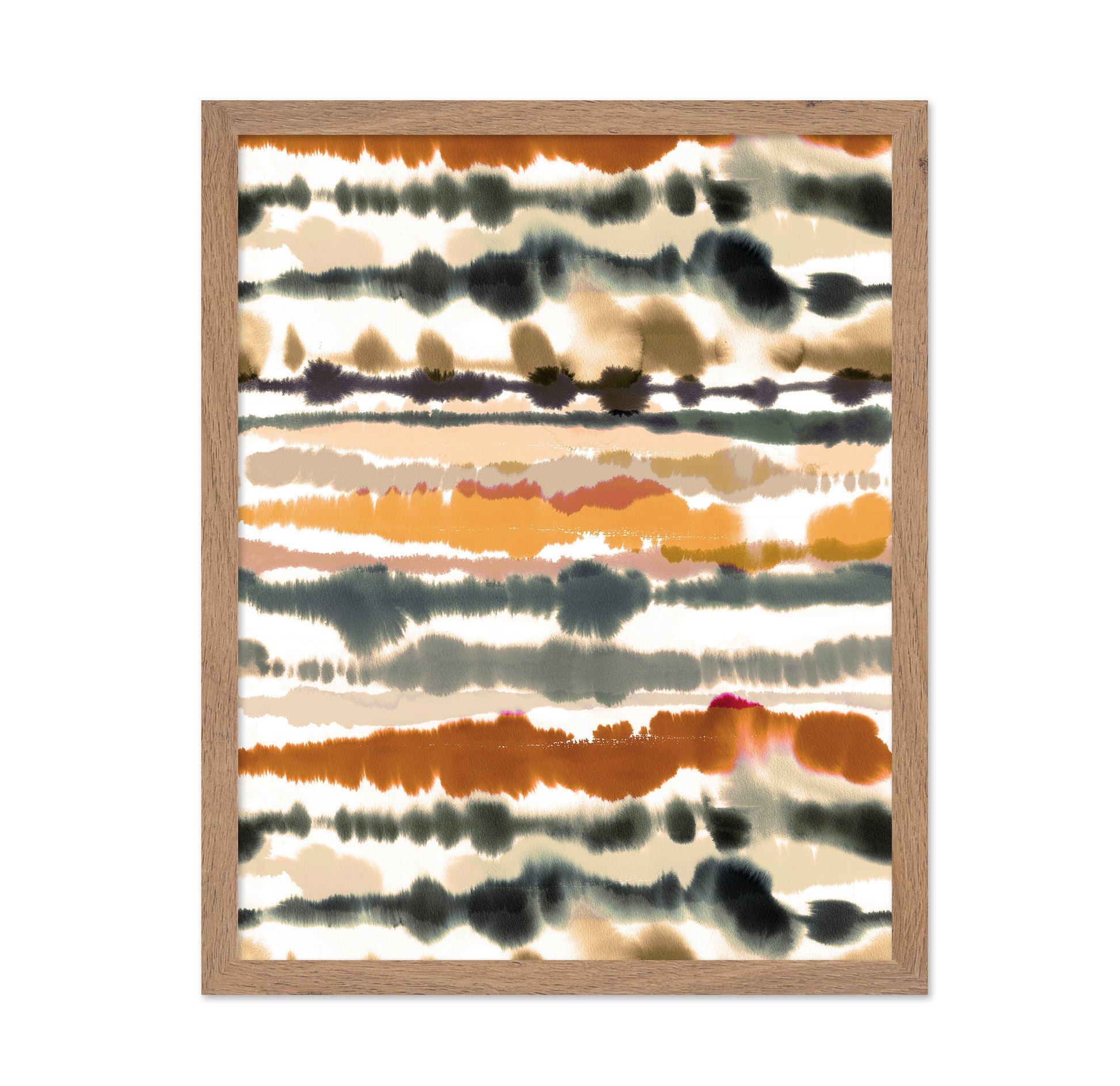 Earthy Watercolor Lines