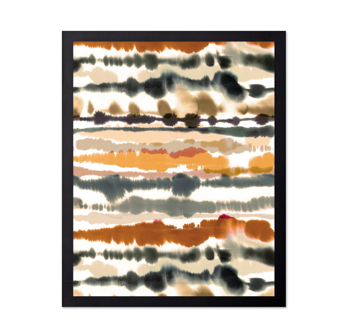 Earthy Watercolor Lines