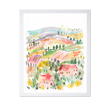 Tuscany Hills Scene