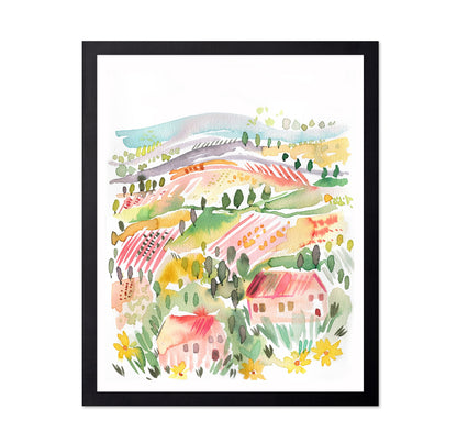 Tuscany Hills Scene