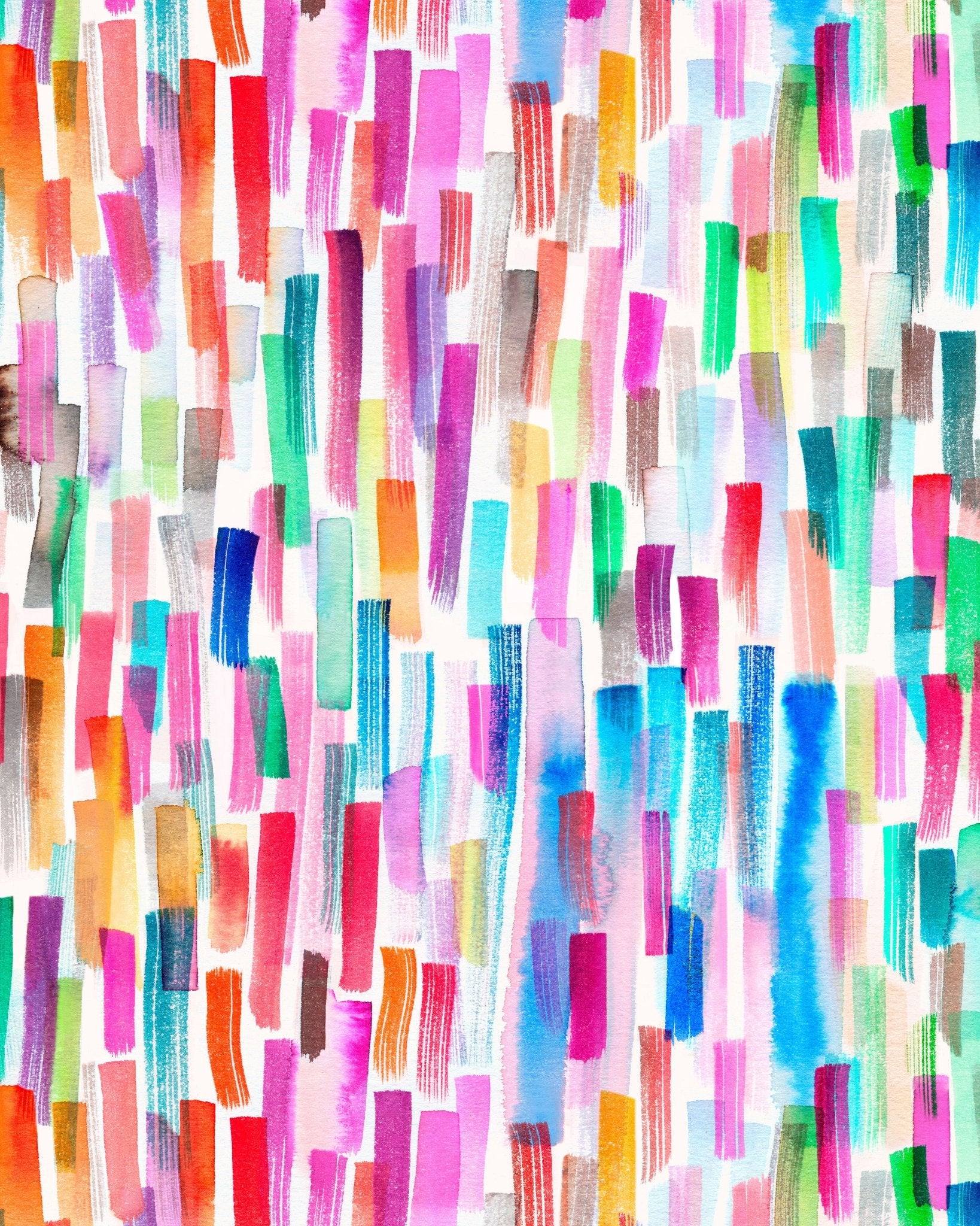 Colorful Brush Blocks