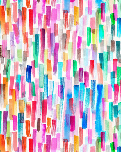Colorful Brush Blocks