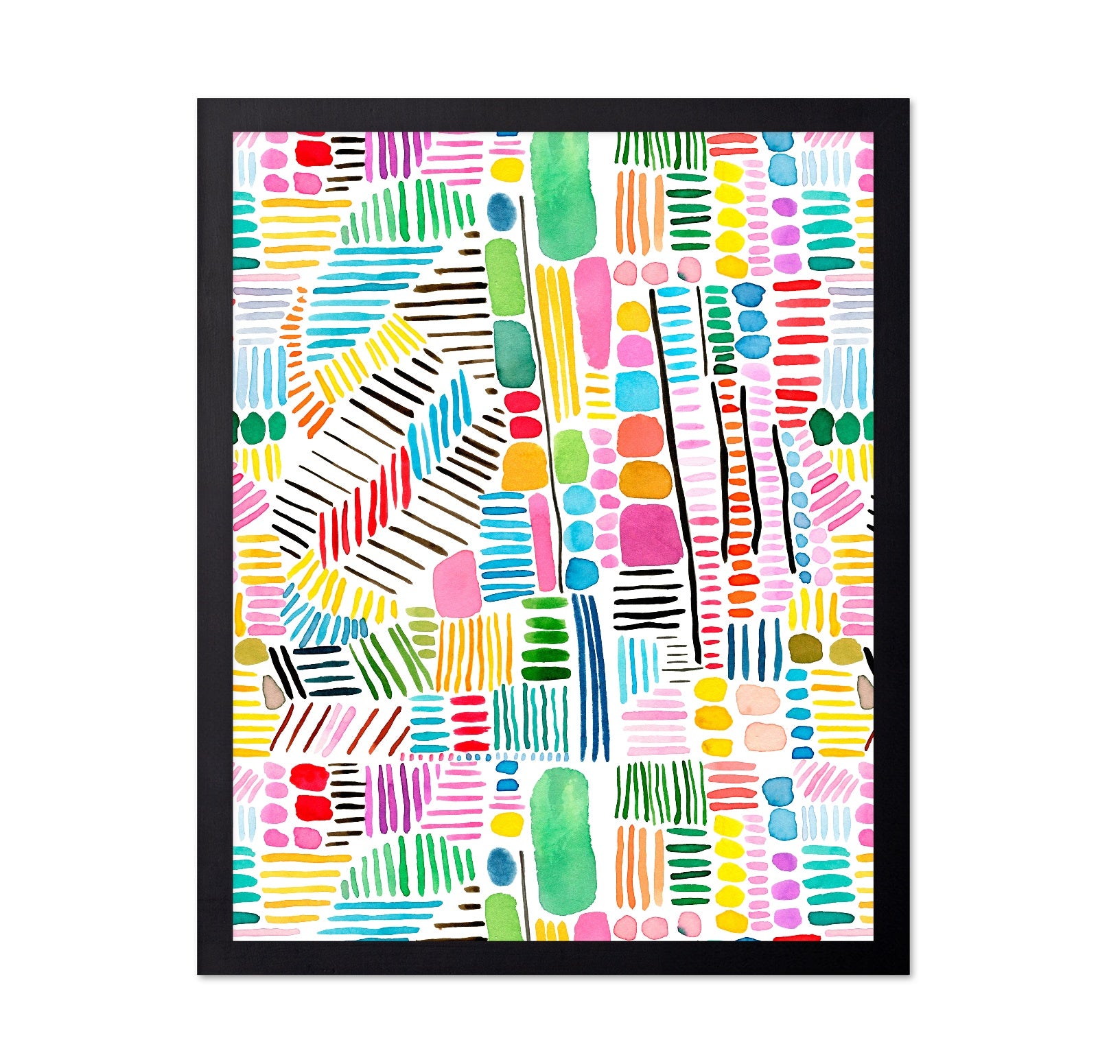 Colorful Stitch Blocks