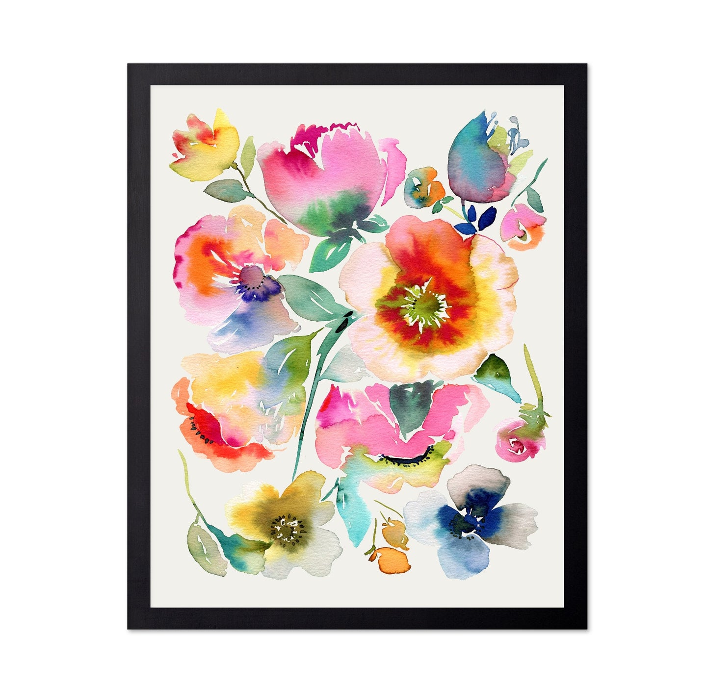 Colorful Poppy Bouquet
