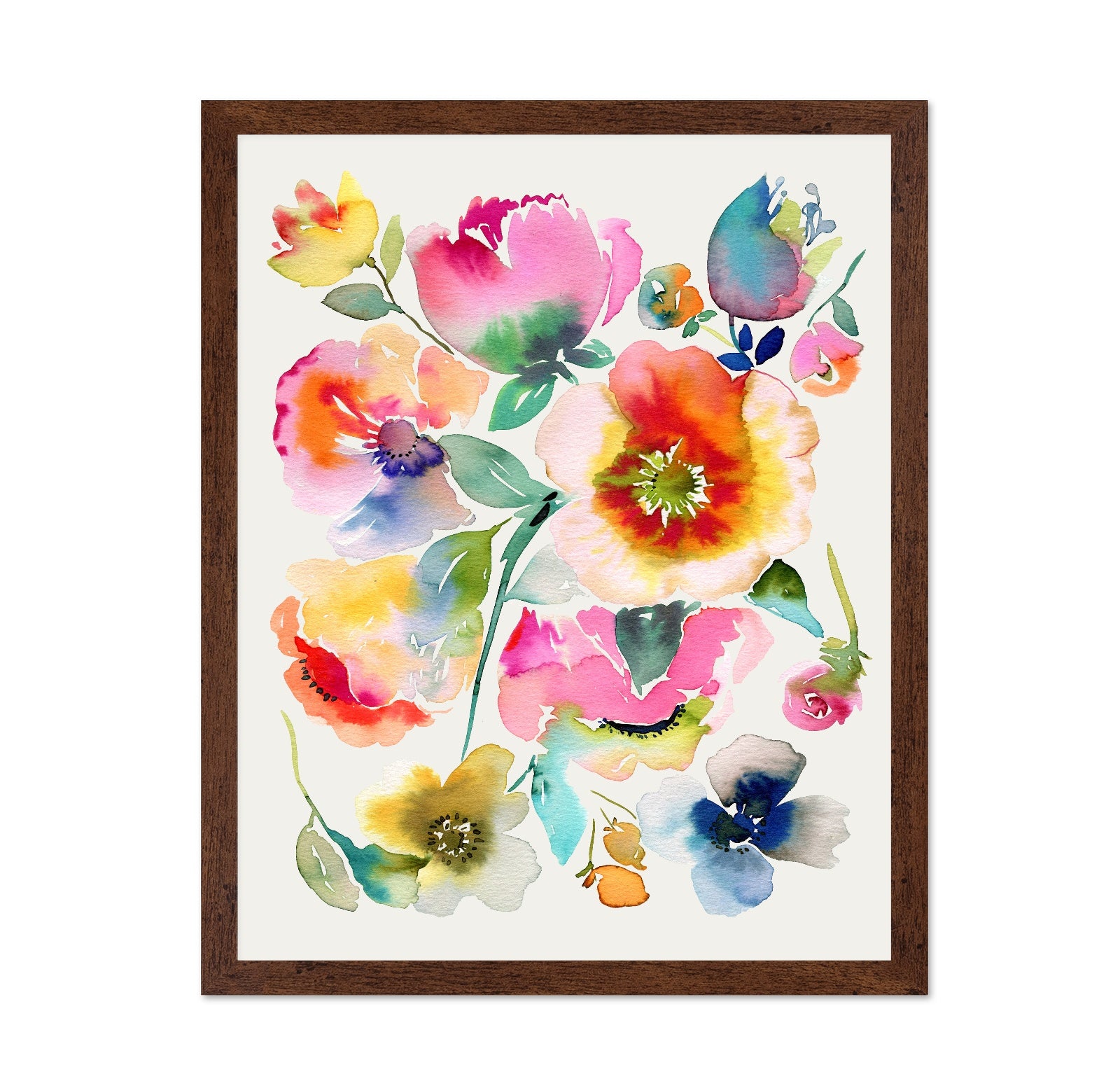 Colorful Poppy Bouquet