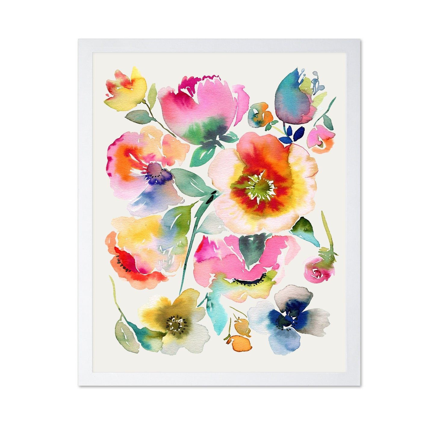 Colorful Poppy Bouquet