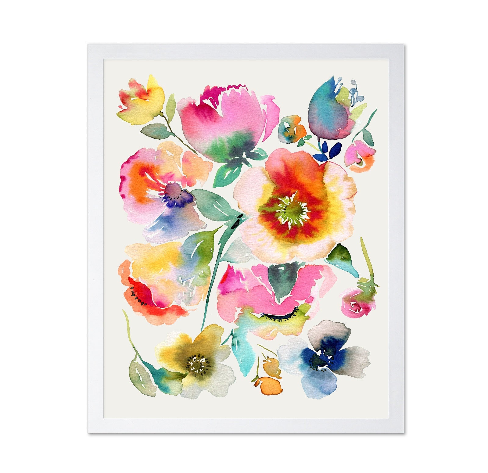 Colorful Poppy Bouquet