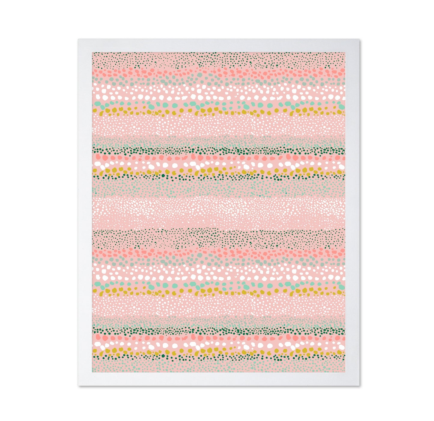 Colorful Dot Stripes