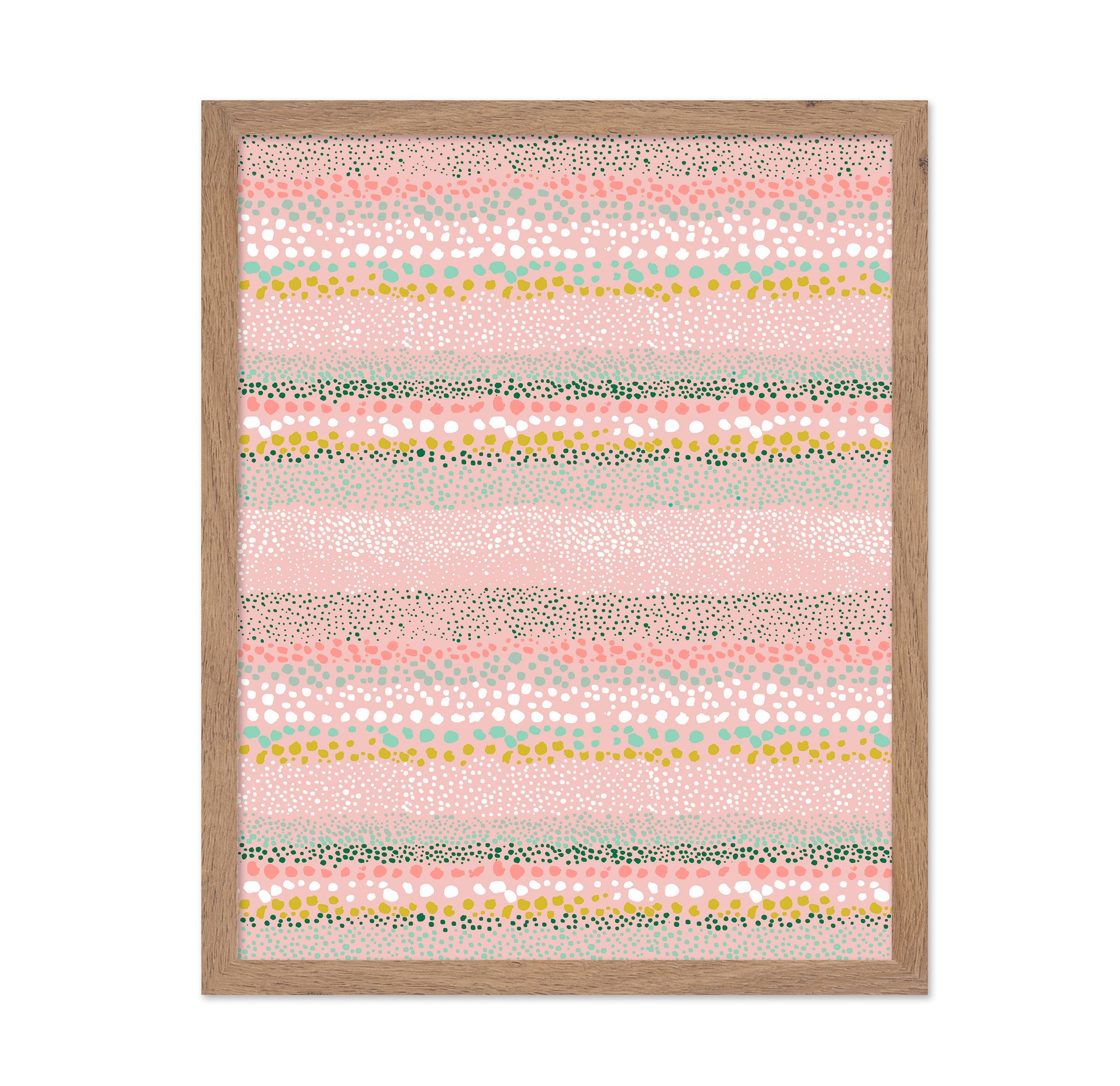 Colorful Dot Stripes