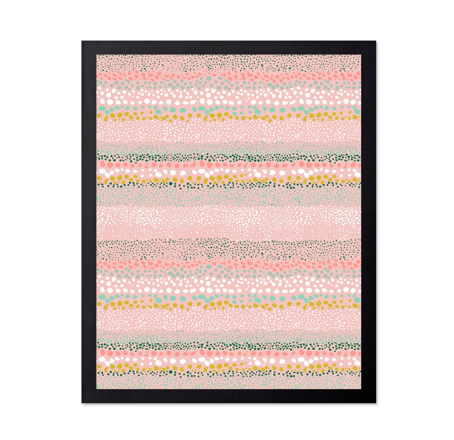 Colorful Dot Stripes