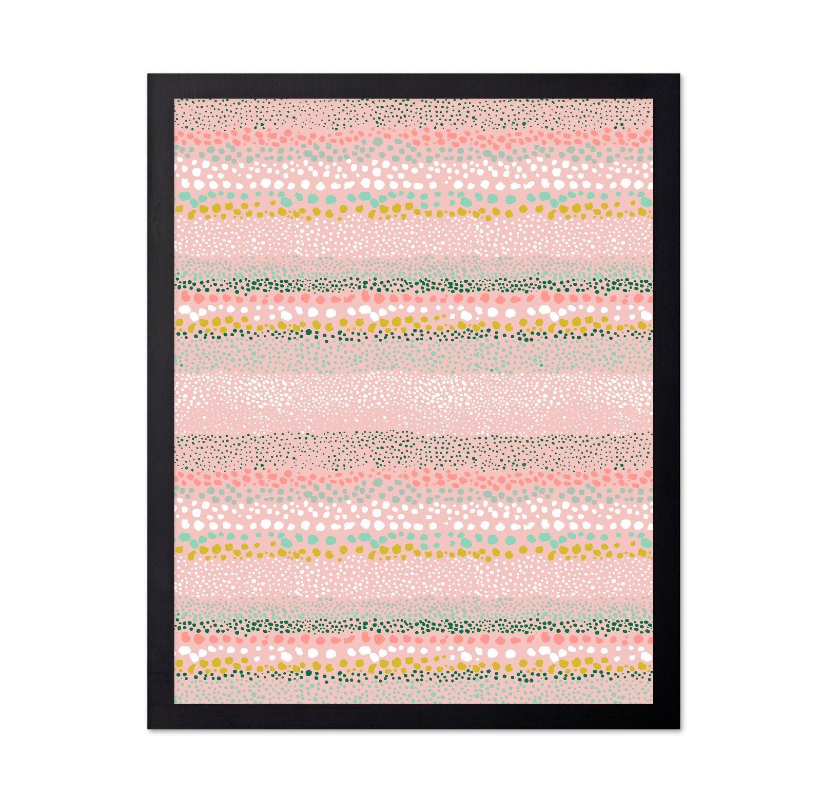 Colorful Dot Stripes