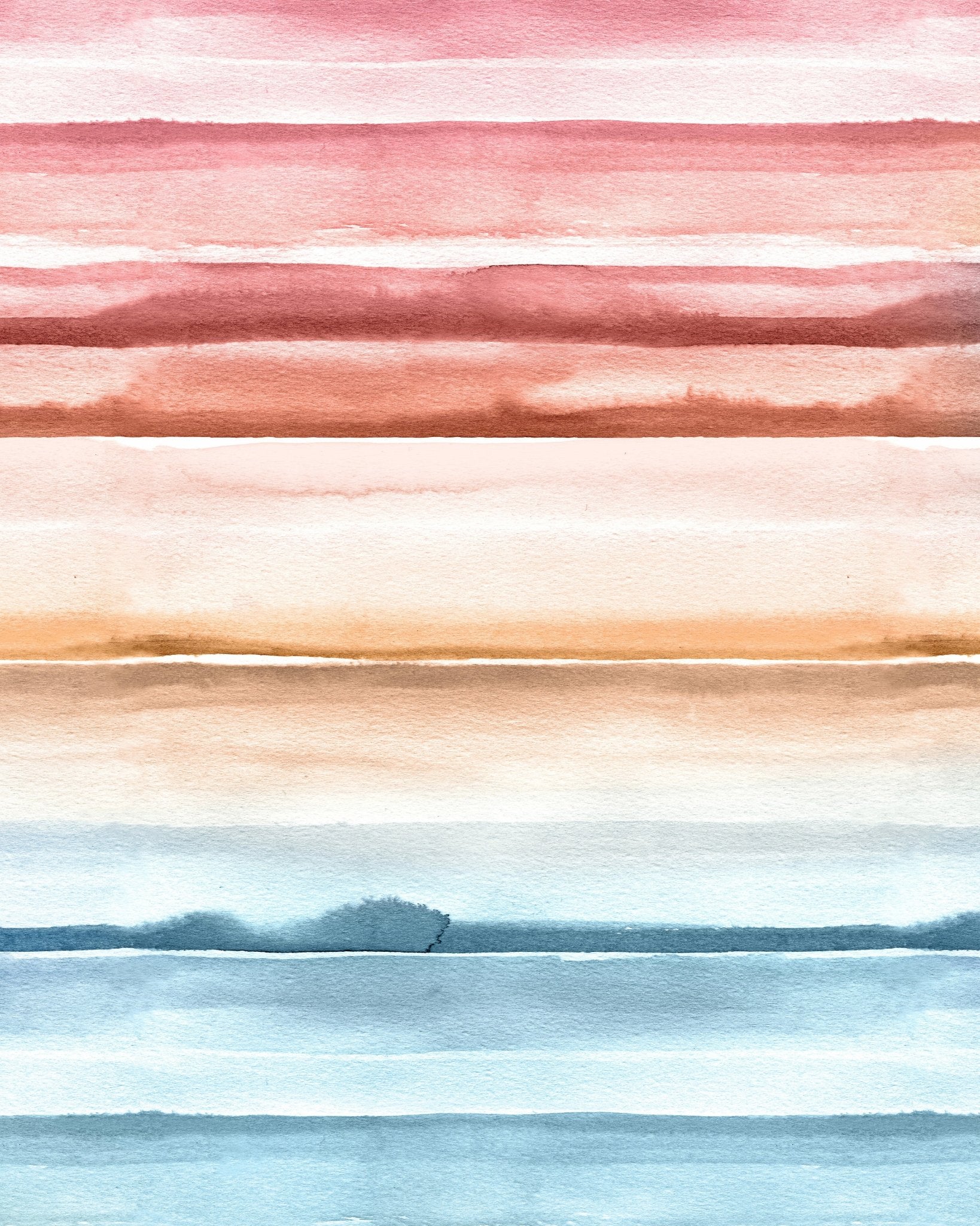 Sunset Stripe Wash