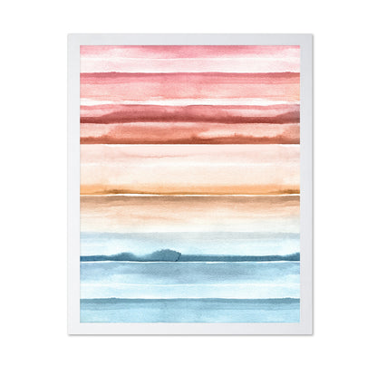 Sunset Stripe Wash