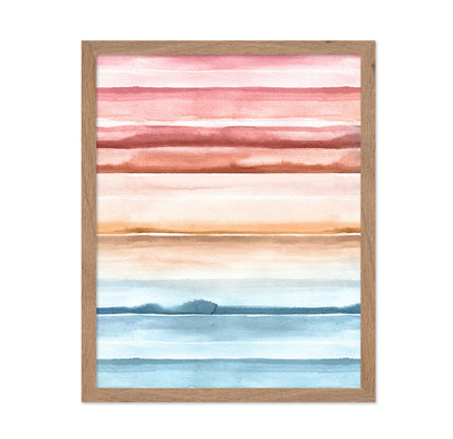 Sunset Stripe Wash