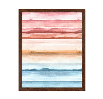 Sunset Stripe Wash