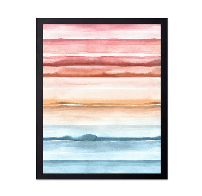 Sunset Stripe Wash