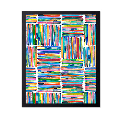 Colorful Stripe Blocks
