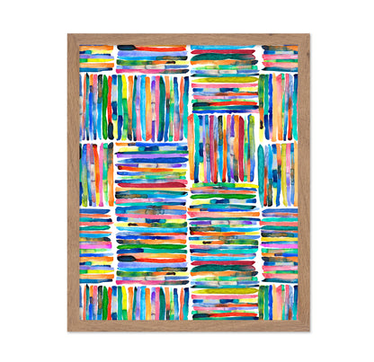 Colorful Stripe Blocks