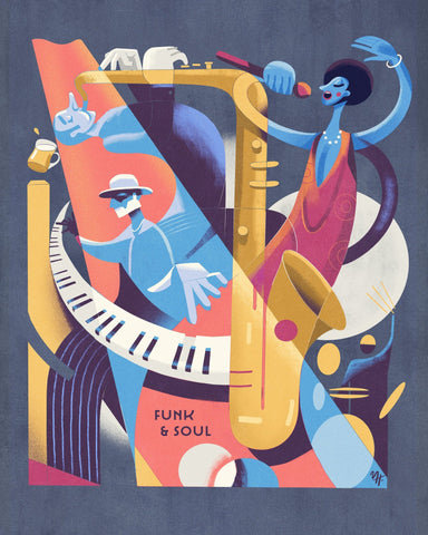 Funk Soul Jazz Art
