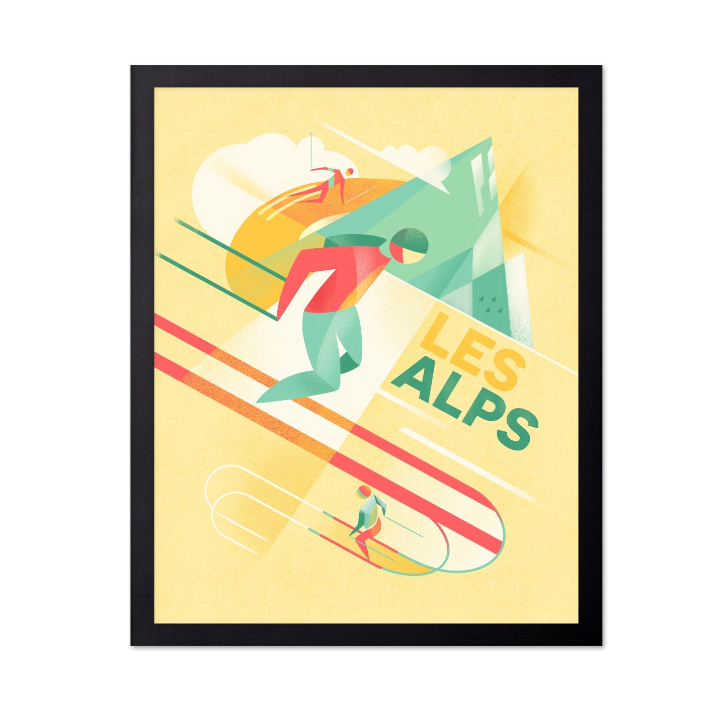 Retro Ski Alps