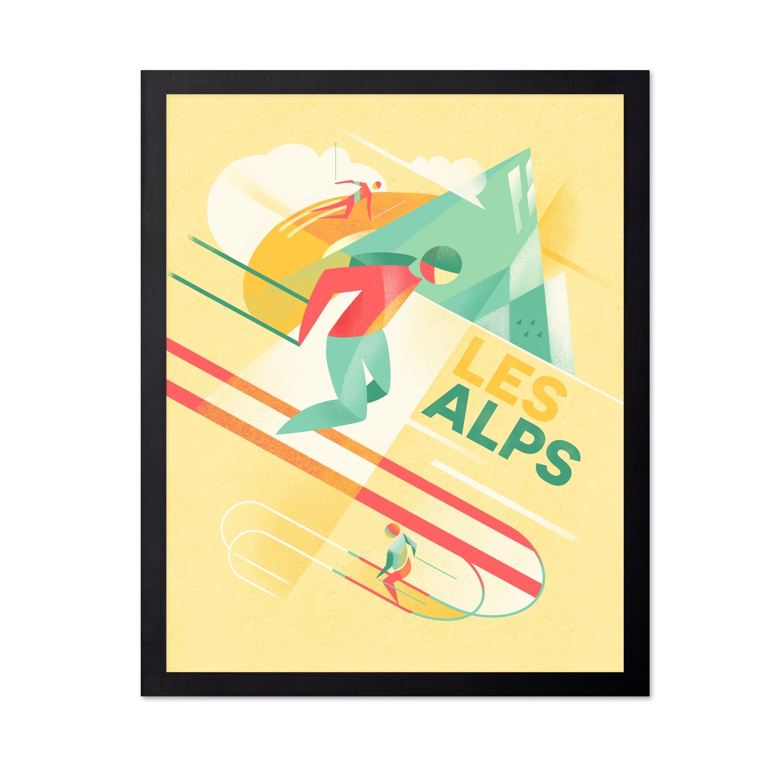 Retro Ski Alps