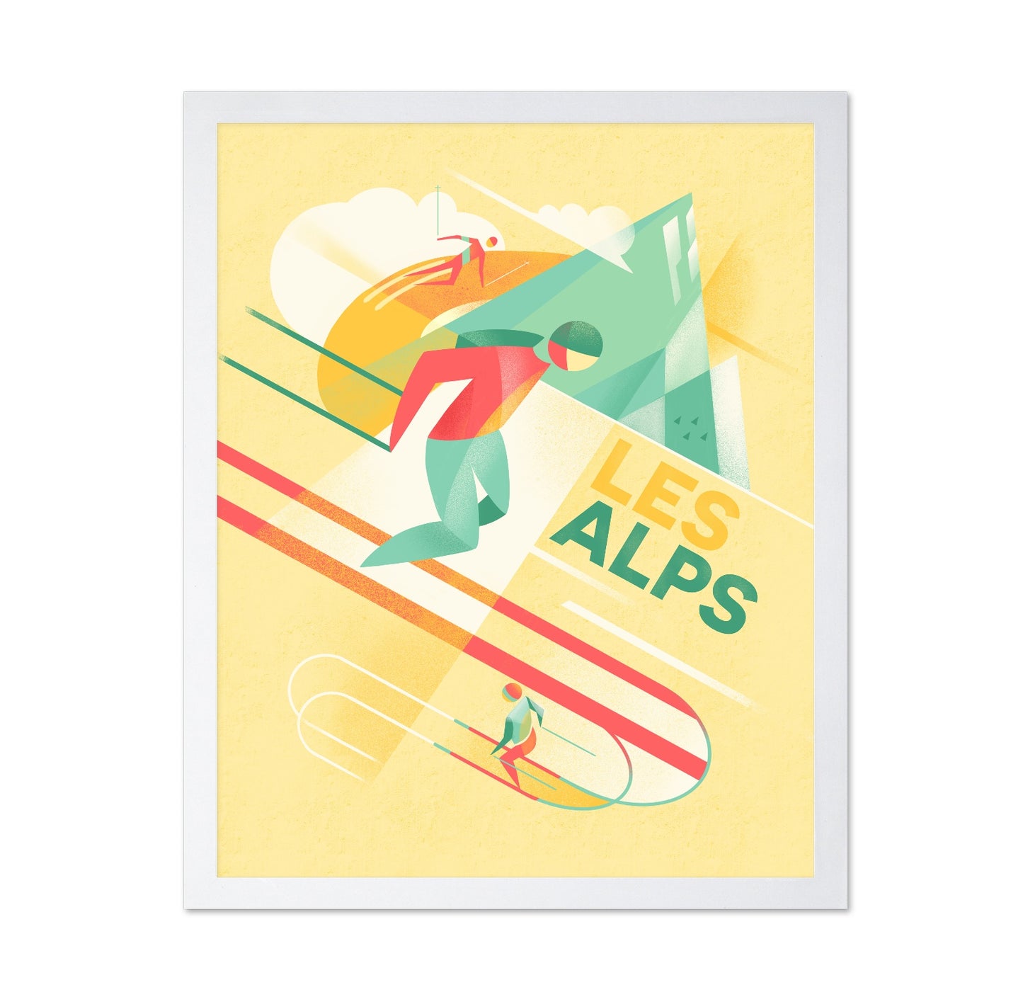 Retro Ski Alps
