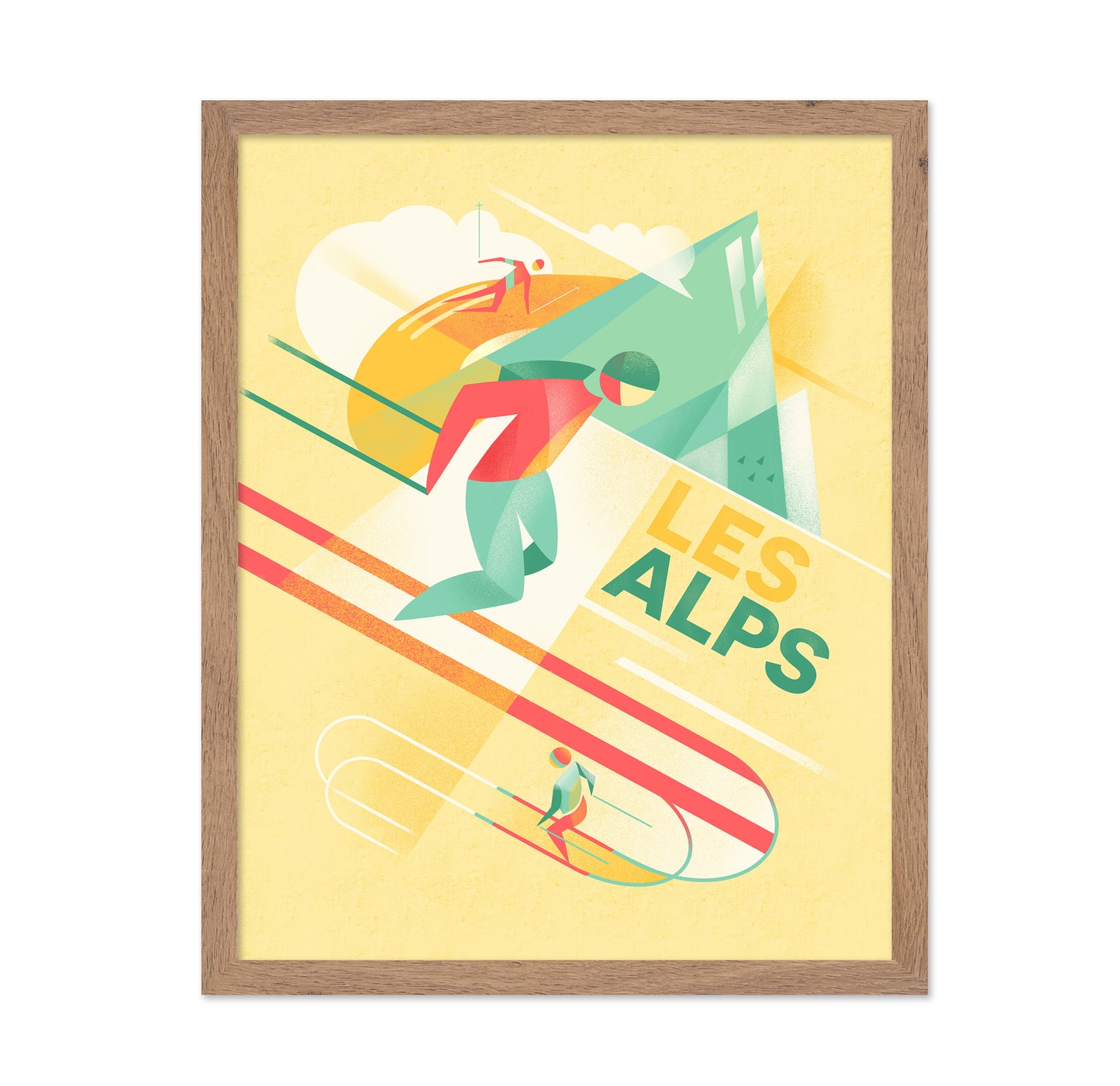 Retro Ski Alps