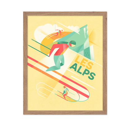 Retro Ski Alps