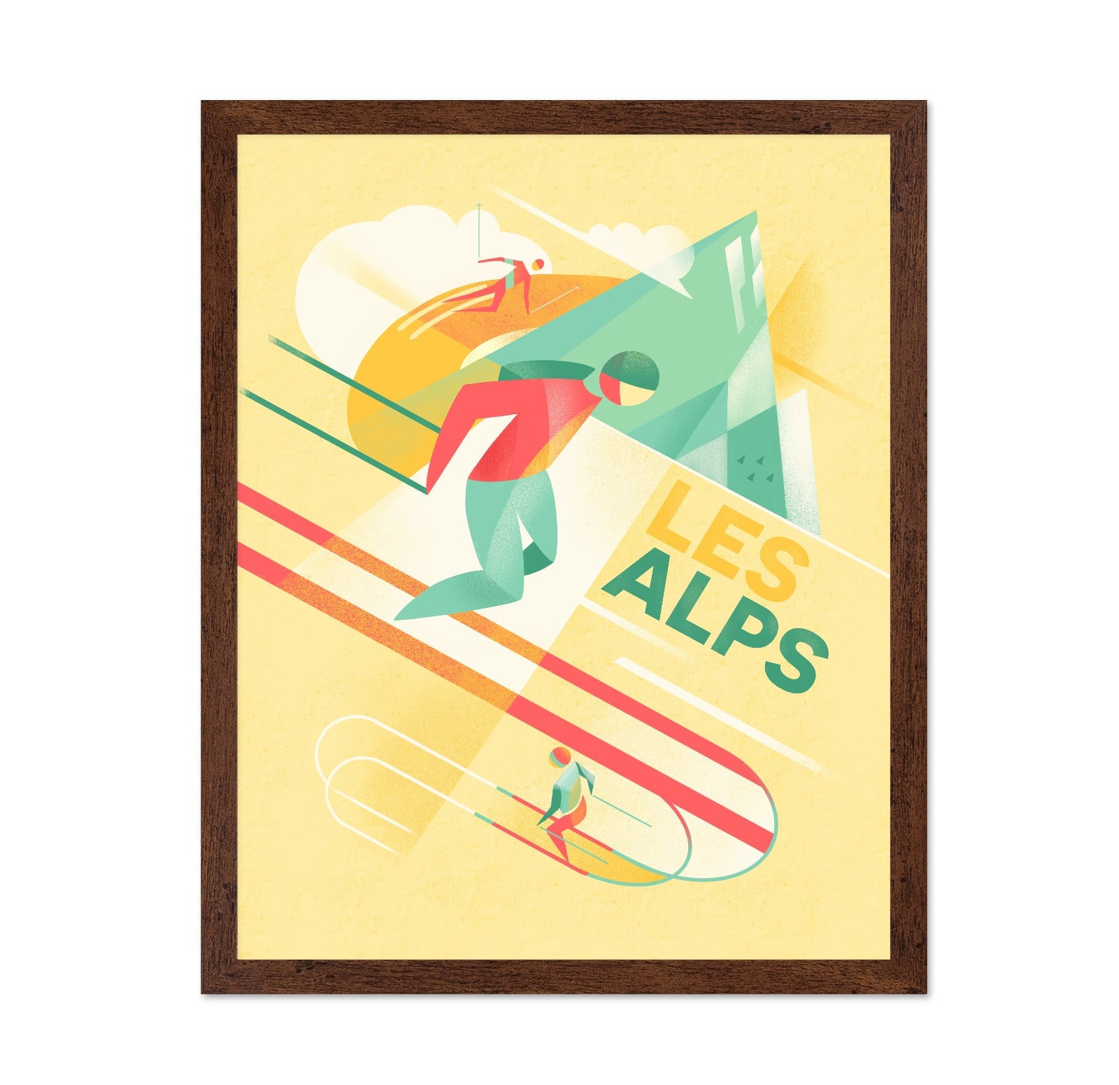 Retro Ski Alps