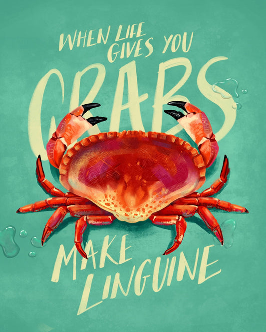Crabs Linguine