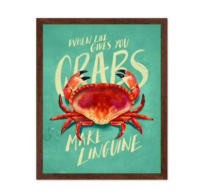 Crabs Linguine