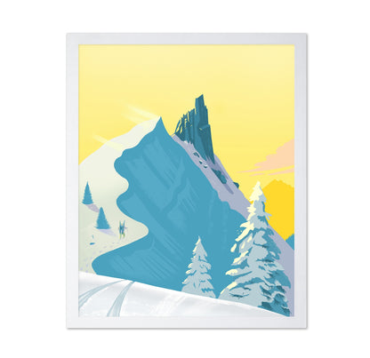 Alpine Ski Ridge