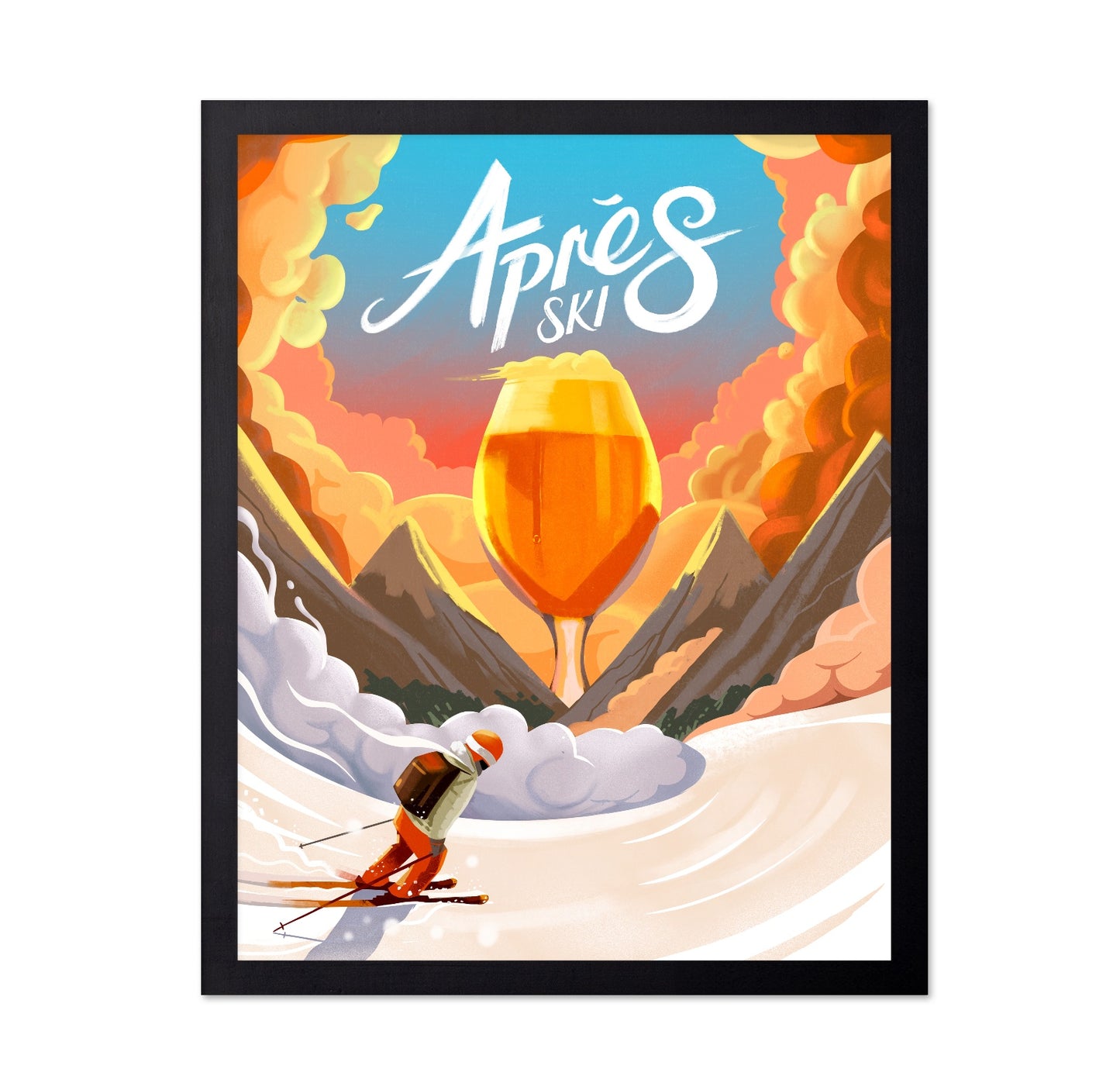 Apres Ski Sunset