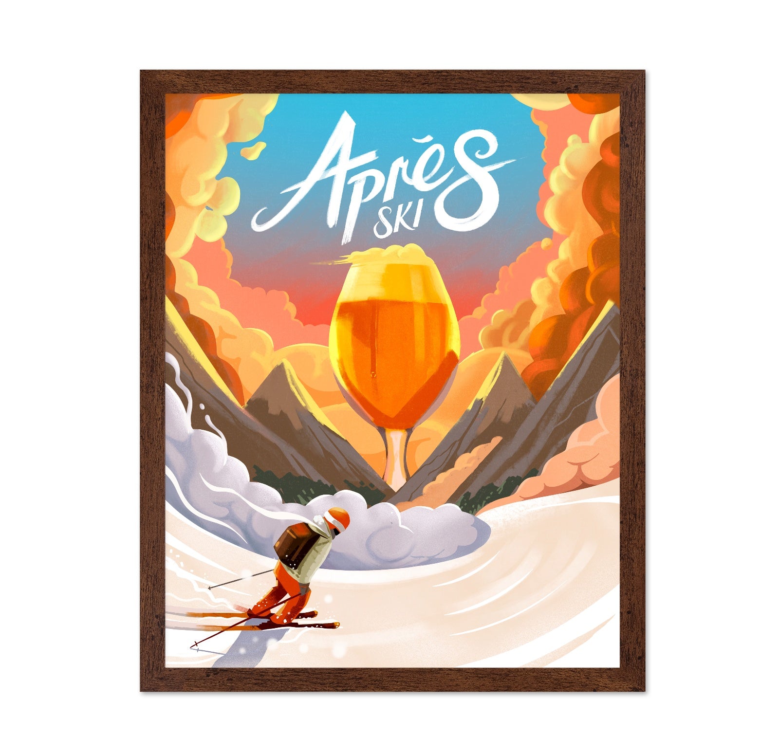 Apres Ski Sunset