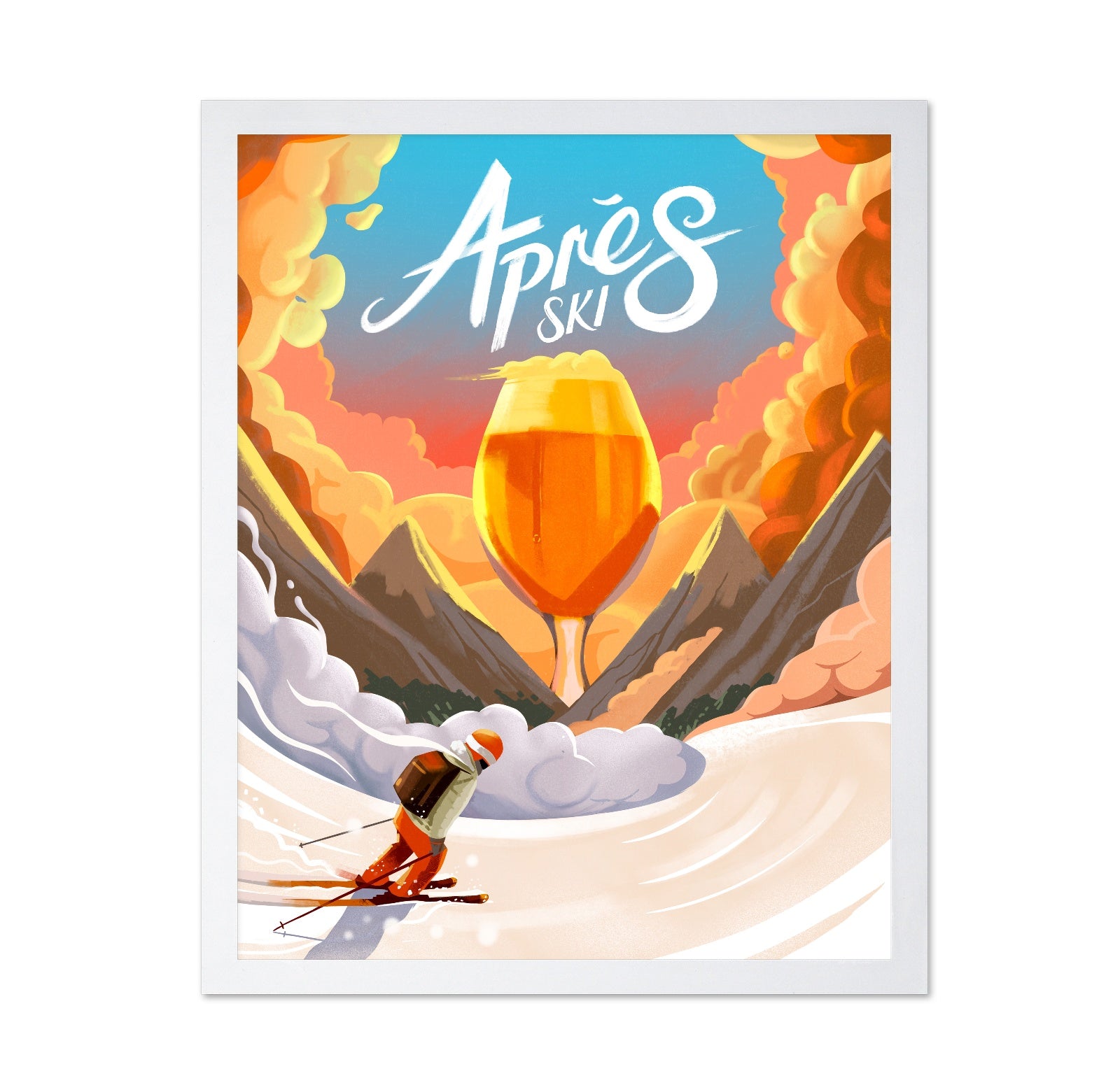 Apres Ski Sunset