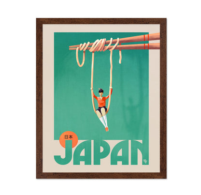 Japan Noodle Poster