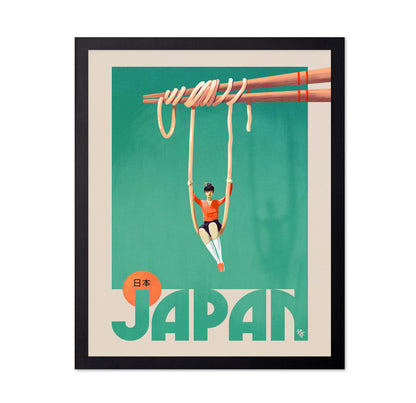 Japan Noodle Poster