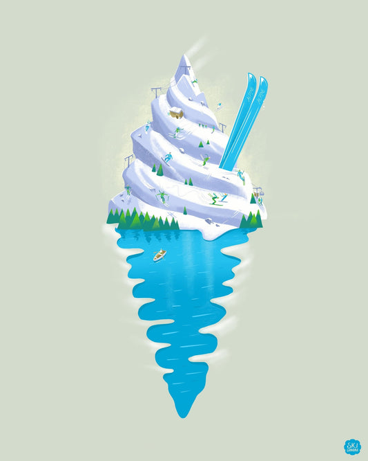 Ski Mountain Sundae