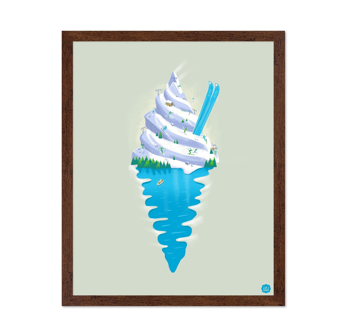 Ski Mountain Sundae