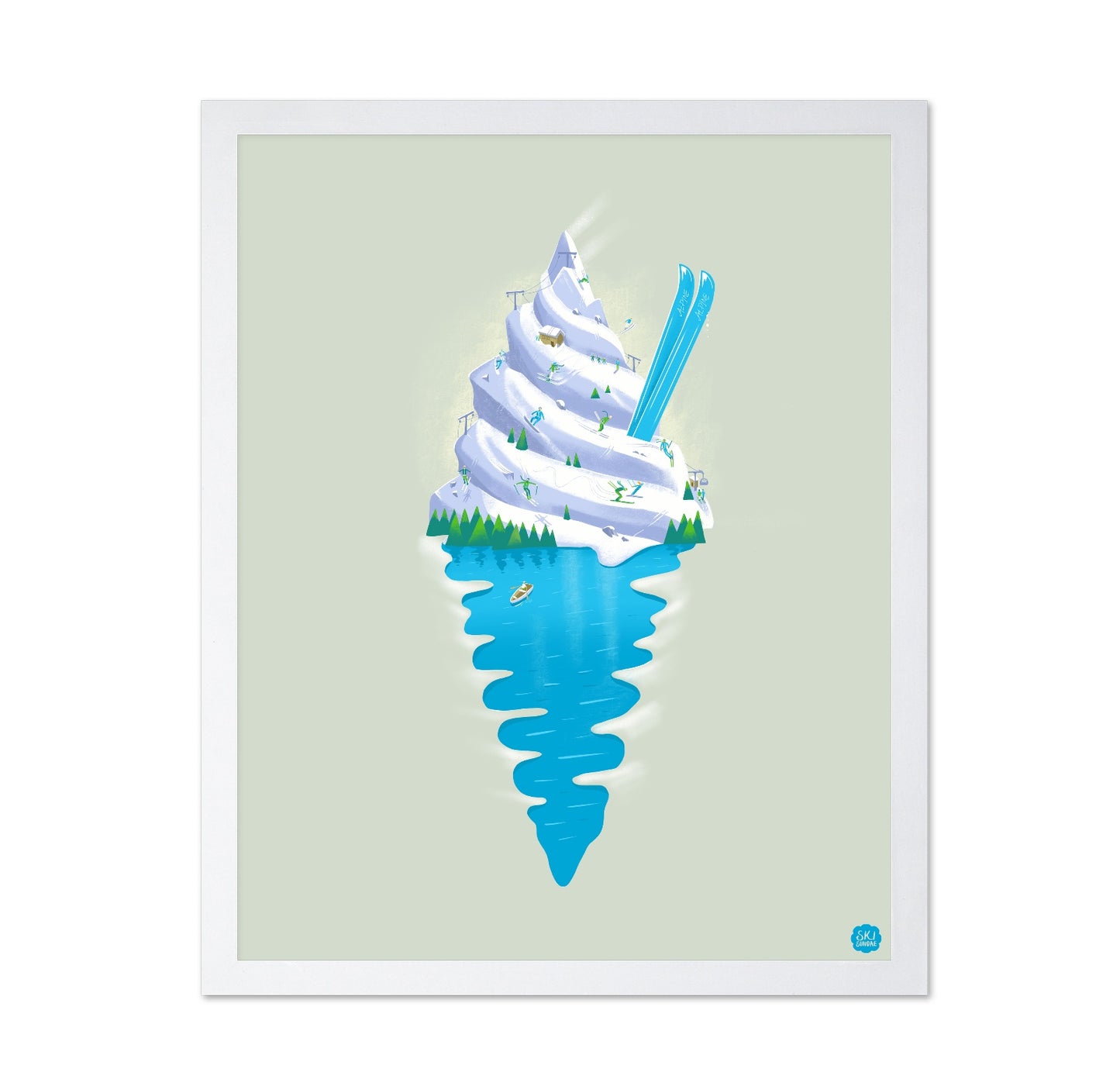 Ski Mountain Sundae
