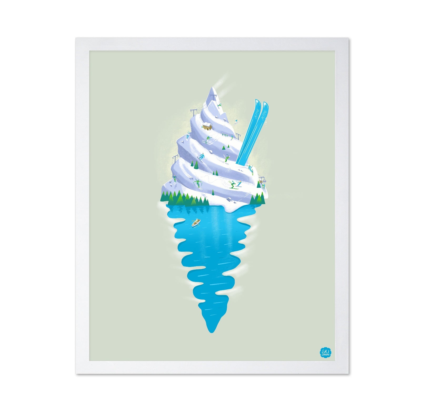 Ski Mountain Sundae