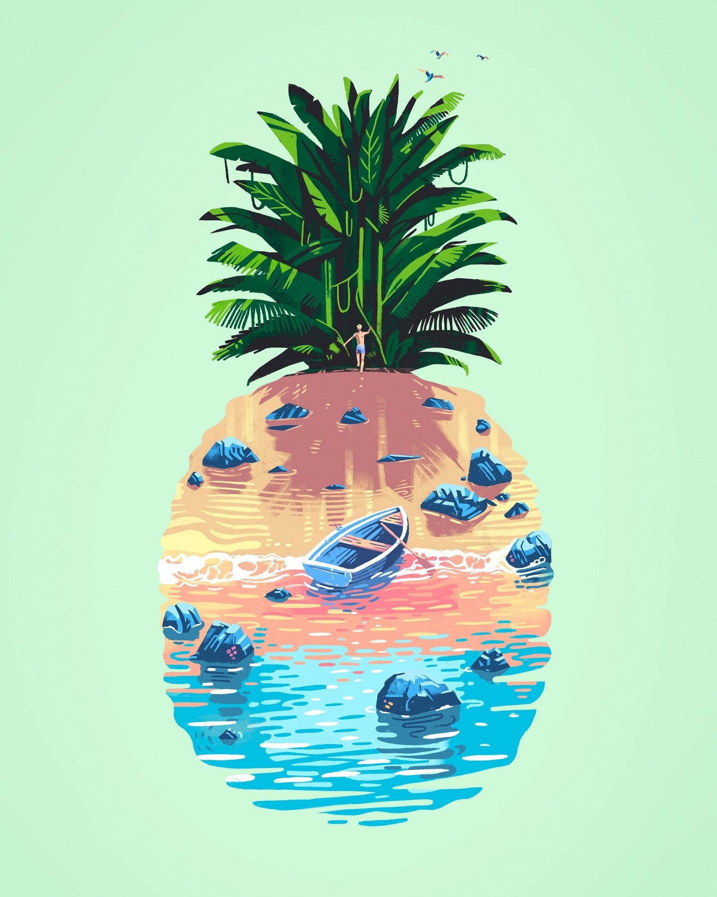 Tropical Island Escape