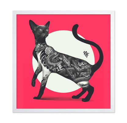 Japanese Tattoo Cat