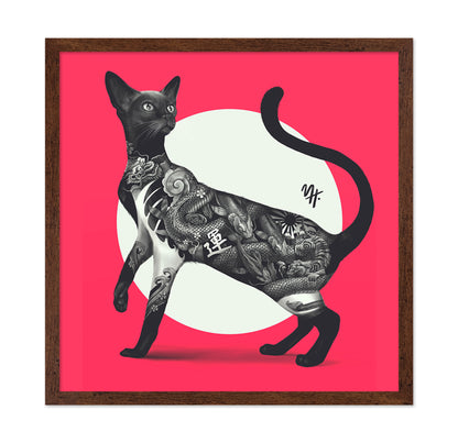 Japanese Tattoo Cat