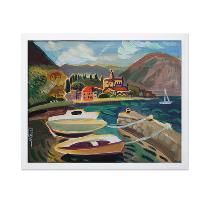 Coastal Village Boats
