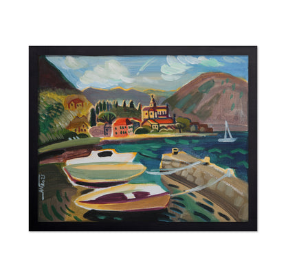 Coastal Village Boats