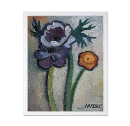Purple Anemone Flowers
