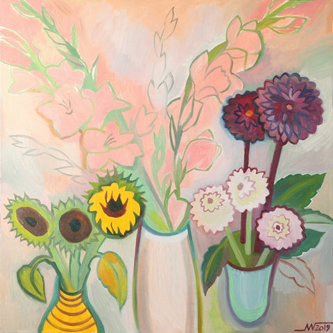 Pastel Floral Arrangement No1