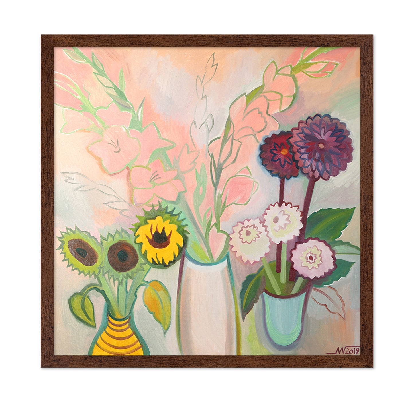 Pastel Floral Arrangement No1