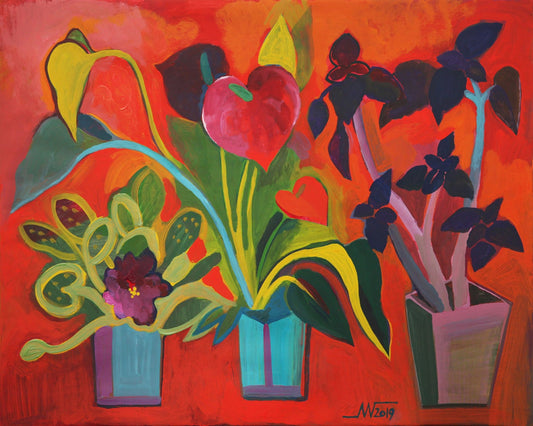 Vibrant Potted Plants